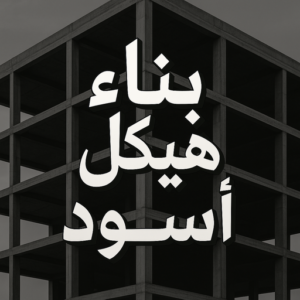 هيكل اسود