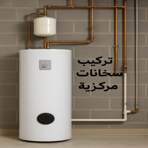تركيب سخان مركزي