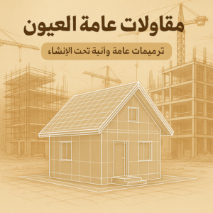 مقاولات عامة العيون